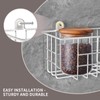 GUUKAR Spice Rack Wall Mount, 4-Pack Seasoning Organizer for Kitchen