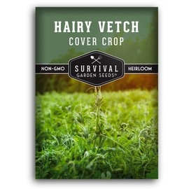 Hairy Vetch Seeds for Planting - 1 Packet with Instructions to Plant & Grow Beneficial Cover Crop & Forage in Your Home Garden - Non-GMO Heirloom Variety - Survival Garden Seeds