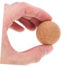 CIYODO 5Pcs Cork Balls for Foosball Table Wooden Game Balls