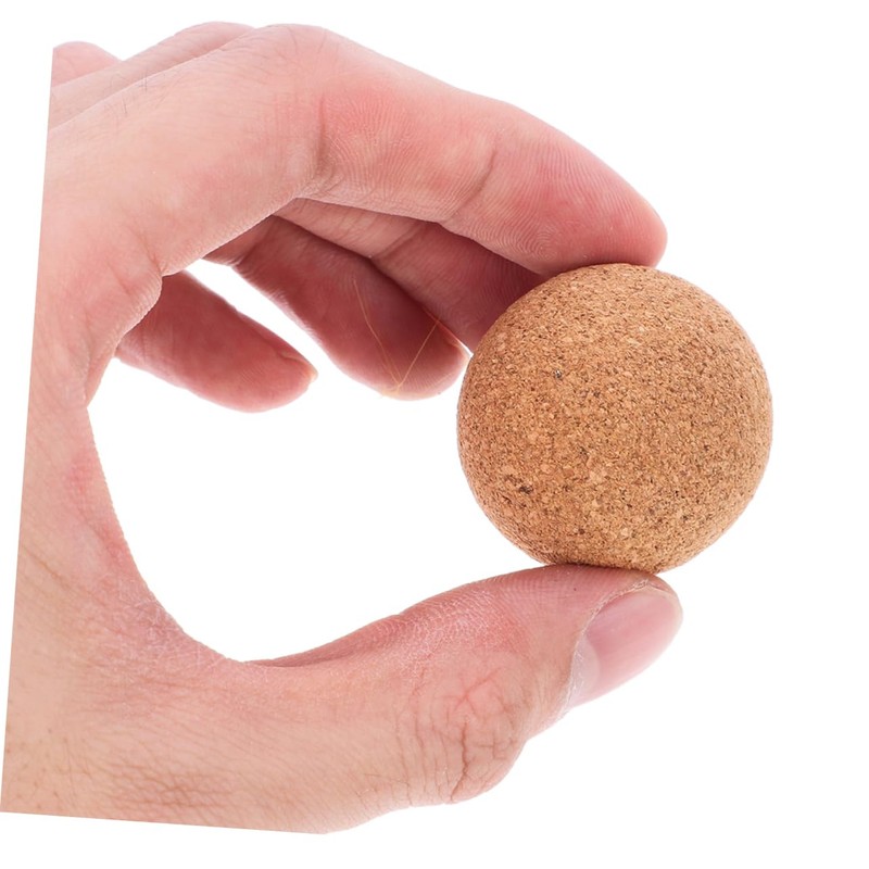 CIYODO 5Pcs Cork Balls for Foosball Table Wooden Game Balls