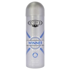 Cuba Winner by Cuba for Men - 6.6 oz Body Spray