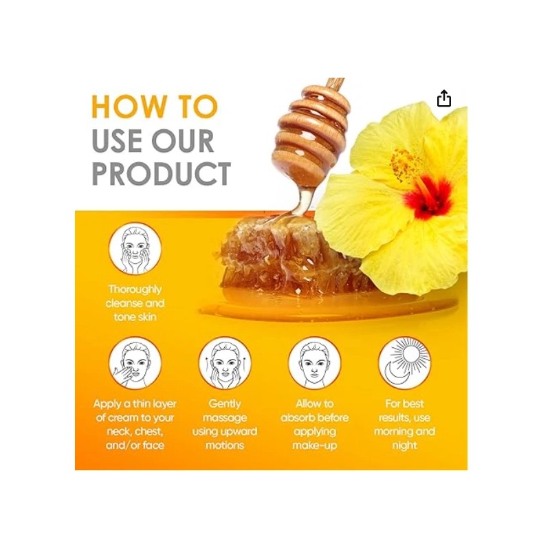 Activscience Hibiscus & Honey Firming Cream, Neck Firming Cream, Skin