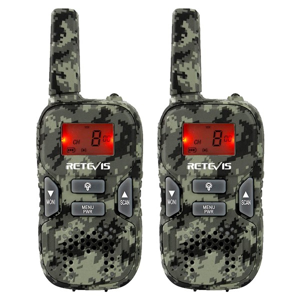 Retevis RT33 Walkie Talkies for Kids, Army Toy Gifts for
