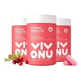 3pc Ivonu Probióticos Mujer 60 Billion,18 Cepas,60 Cápsulas