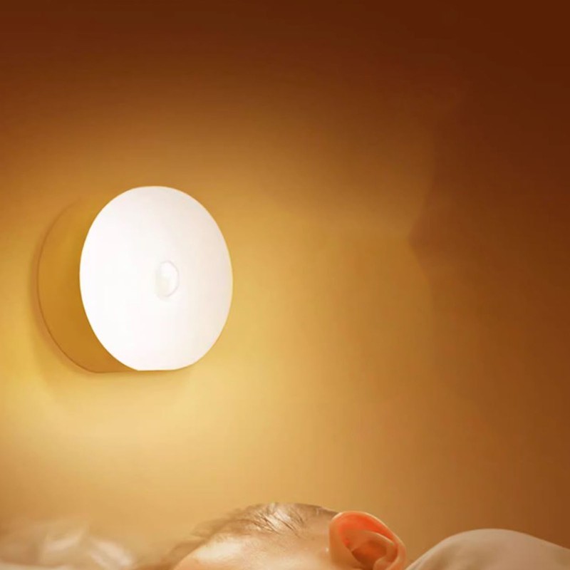 2PCS Motion Sensor Night Light Energy Saving LED Night Light