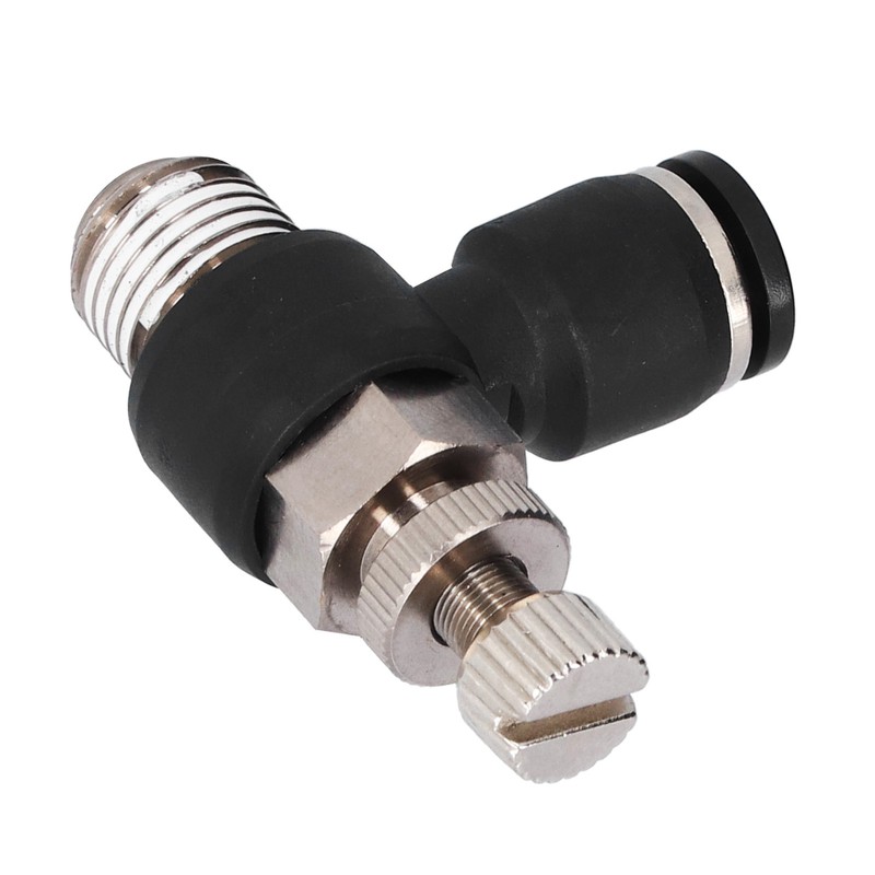 L Type Right Angle Throttle Valve Quick Fitting Convenient Elbow