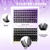 Cluster Lashes Individual Lash Extensions DIY Eyelashes C/D Curl Cluster