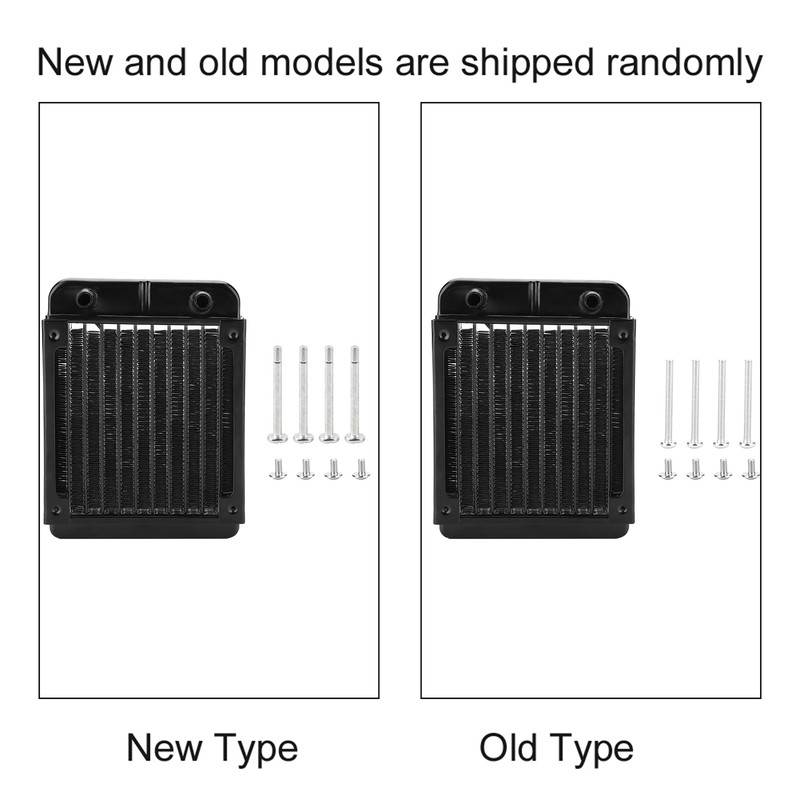 120MM Computer CPU Water Cooling Radiator Cooler Heatsink 10 Tubes