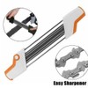 YTING 2 in 1 Metal Easy Chainsaw File Sharpener 4.8mm