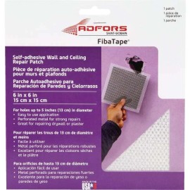 Saint-Gobain ADFORS America, Inc. FibaTape 6"x6" Wall & Ceiling Repair Drywall Patch Case of 24