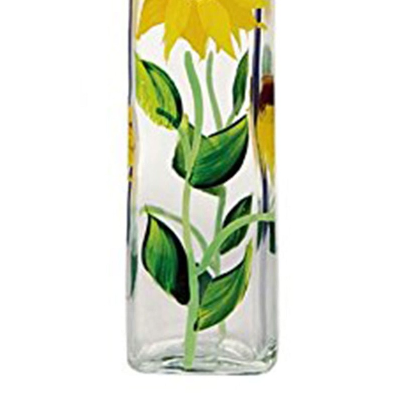 Grant Howard Glass Sunflower Oil & Vinegar Bottle