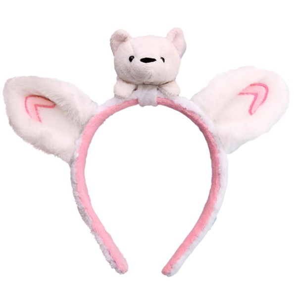 Healvian Cat Ear Headband Hair Accessories for Parties Cute Panda