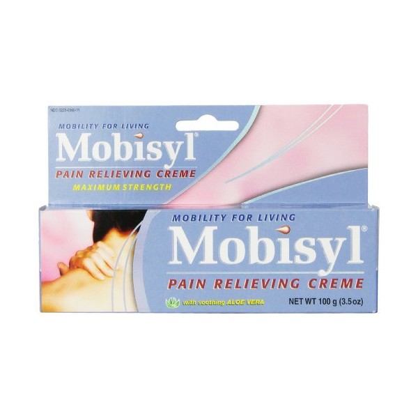 Mobisyl Pain Relieving Creme 3.5 OZ - Buy Packs and SAVE (Pack of 3)