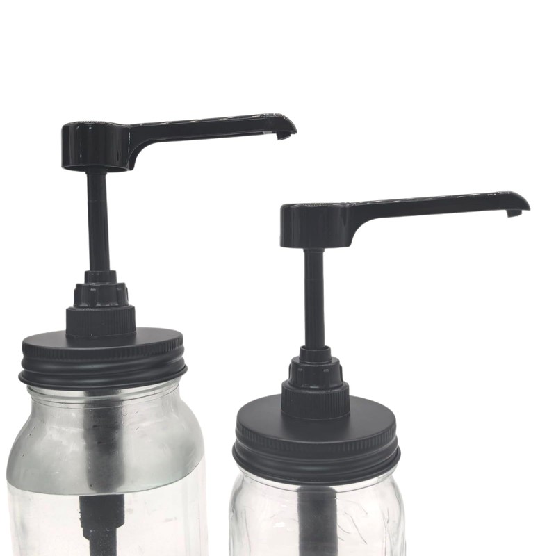 Long Nozzle Syrup Honey Dispenser Pump Lids for Mason Jar,