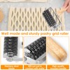 Pastry Lattice Roller Cutter, Stainless Steel Dough Pizza Pastry Crimpers