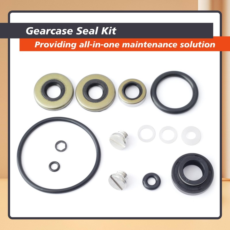 Mhrxusd 0396350 Gearcase Seal Kit Replacement for Johnson for Evinrude