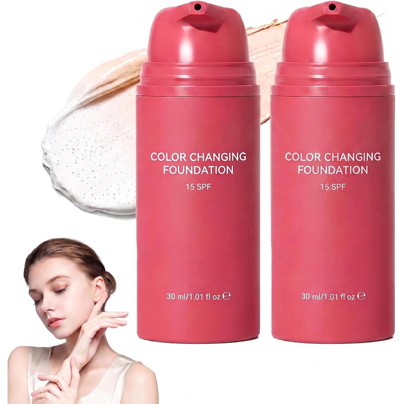 Smooches Foundation Korean Smochee Color Adapting Liquid Foundation