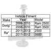Suspenix Front Alignment Camber Caster Bolt Kits, Lower Control Arm