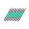 ANEX ACS-14M Color Bit, Square, Double-Ended SQ#3x85, 10 Pack
