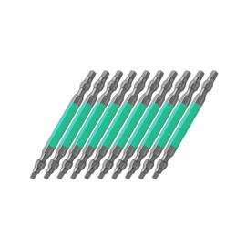 ANEX ACS-14M Color Bit, Square, Double-Ended SQ#3x85, 10 Pack