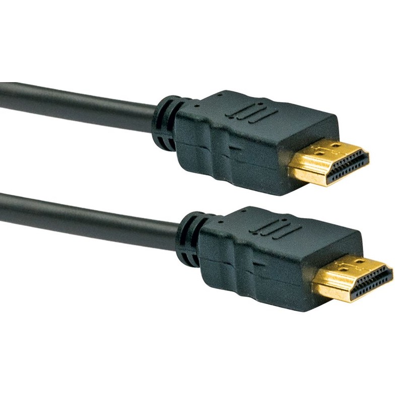 Schwaiger HDM0070 043 Cable HDMI STRAIGHT Connecting Cable – Black