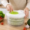 Manual Salad Spinner for Washing & Draining Produce – 3L