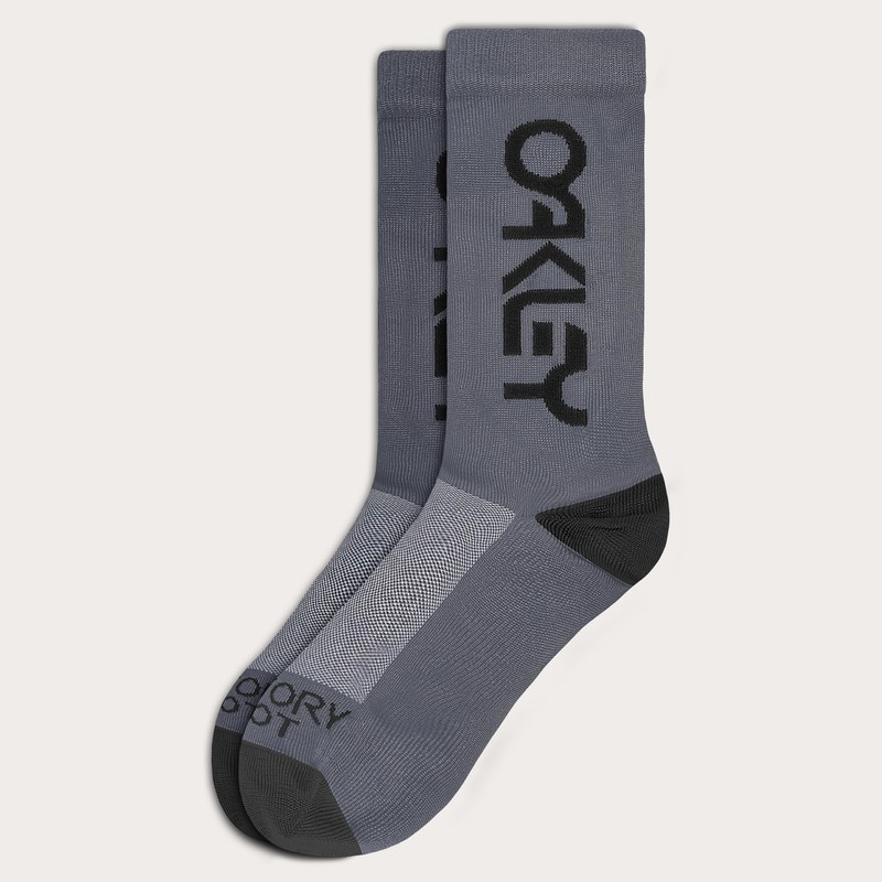 Oakley Cycling FACTORY PILOT MTB SOCKS (25N) UNIFORM GREY, (25N)