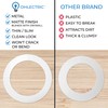 OHLECTRIC Heavy-Duty Metal Goof Rings for 4" Inch Recessed Lights