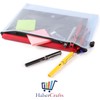 A5 Tuff Bag Zip Wallet Clear Plastic Wallets Zipped Pouch