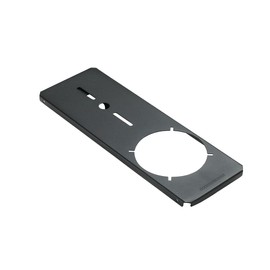 camping moon Φ4.7 (Φ12cm) Gas Stove Top Plate for IGT Table Korean Style Camping Burner Half Size Bridge Lid Cover Steel Black KR-12