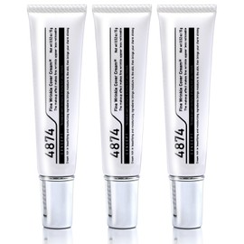 4874 Wrinkle Cream, 0.5 oz (15 g) x 3 Bottles Under the Eyes, Mouth, Firm, Skin Tightening, Niacinamide, Bentonite, Acetylhexapeptide-8