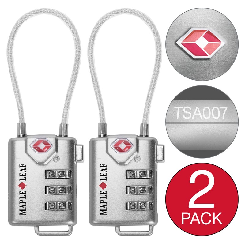 Maple Leaf Travel - 2 Pack of Travel Sentry 3
