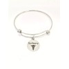JKCE Designs Epilepsy Medical Charm Bracelet, Epilepsy Awareness, Epilepsy Jewelry