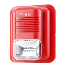Sonew Sound and Light Fire Alarm, Warning Strobe Siren, Fire Alert Safety System, Sound Alert Safety, DC12V/24V