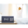 HUKITECH - Electronic Alarm Clock Thermometer Hygrometer