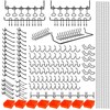 Hogurity 296 PCS Pegboard Hooks,1/4" Extra Thick Heavy Duty Pegboard
