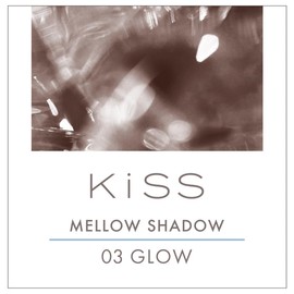 KiSS Mellow Shadow 03 Longing Taupe 0.2 oz (5.3 g), Creamy Eye Color, Wet Luster and 3D Feel, Fine Pearl Sparkle