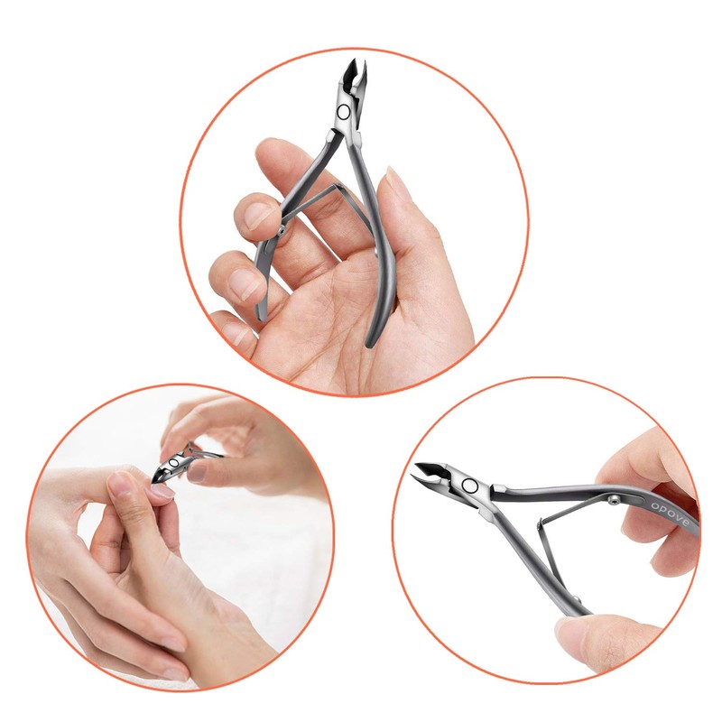 Cuticle Nippers Salon Grade for Manicurist Extremely Sharp Effortless Cuticle