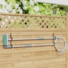 Easecos 2 Pcs Pool Pole Hanger Wall Mounted Pool Fence