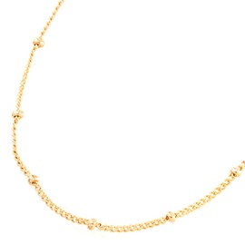 Jewelry Shop M Chain Necklace, Made in Japan, for Women and Men