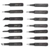 14Pcs Soldering Iron Tips External Heating Copper Welding Head Solder