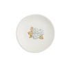 Mud Pie Flower Wedding Ring Dish 4" Dia Tidbit Plates