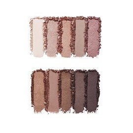 e.l.f. Cosmetics Perfect 10 Eyeshadow Palette 10 Tonos Bronce y Rosa | Nude Rose Gold, Alta Pigmentación Mezclable, Acabado Mate Shimmer, Vegano y Lib