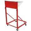 KUAFU Mobile Blueprint Storage Rack w/ 12 Adjustable Height &