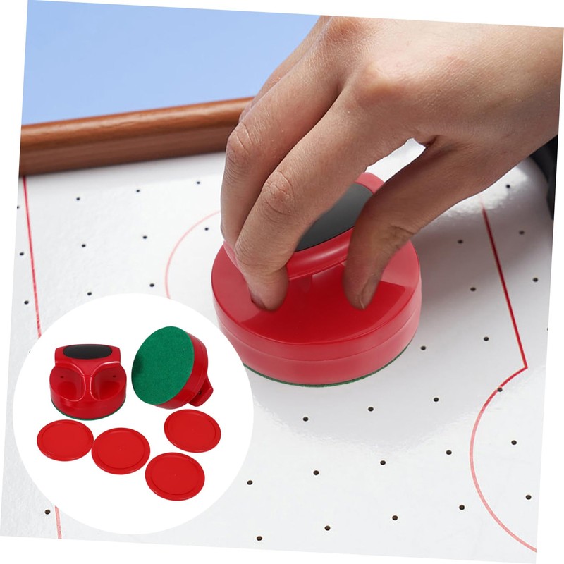 FOYTOKI 1 Set Air Hockey Accessory Set Red Bats with