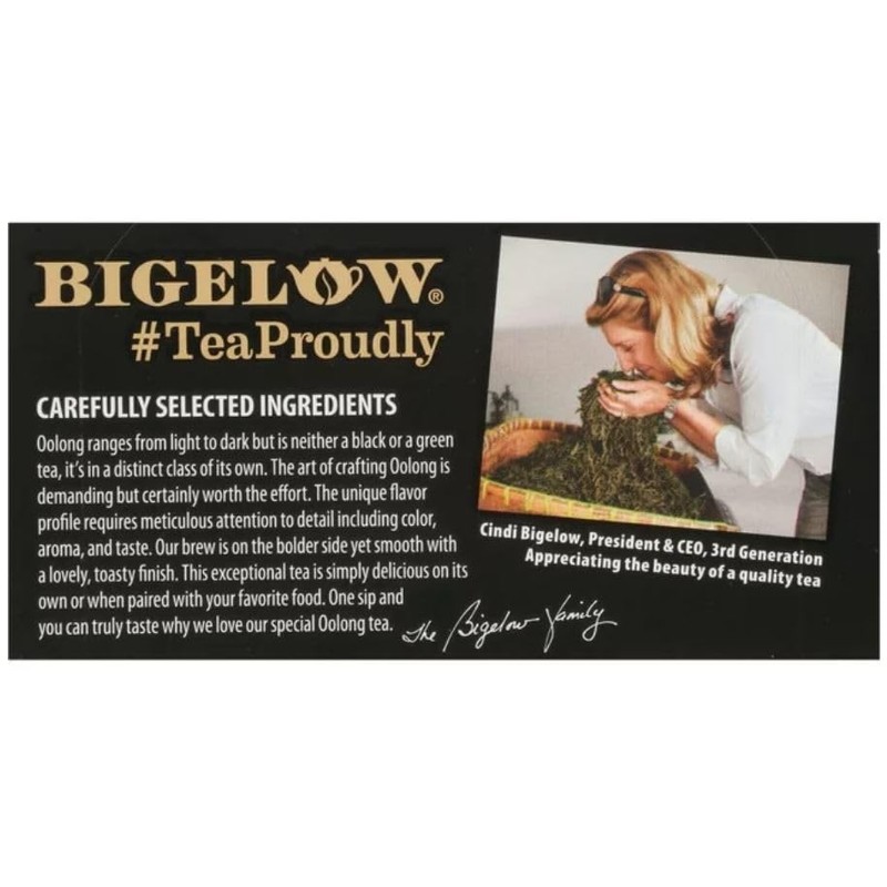 Bigelow Oolong Tea Bags, 20 ct