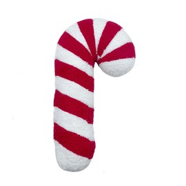Mokoggiri Candy Throw Pillow Christmas Decorations Soft Fluffy Candy Cane Pillow Stuffed Lollipop Plush Pillows Gifts for Home Decor Sofa Cushion (16 inch Candy Cane Red)