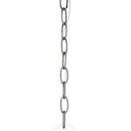 Accessory Chain - 10' of 9 Gauge Chain in Galvanized Finish