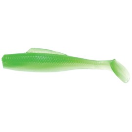 Z Man MinnowZ 3 inch Soft Plastic Paddle Tail Swimbait - Lime Pearl