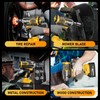 1000Nm(738ft-lbs) Cordless Impact Wrench 1/2 inch, High Torque Brushless Impact